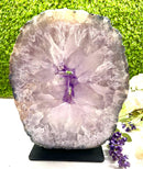 Amethyst Portals for Reflection from Brazil on revolving stands