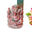 Rhodonite Ganesha