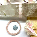 Flat Beads Faceted Bracelets in Healing Crystals