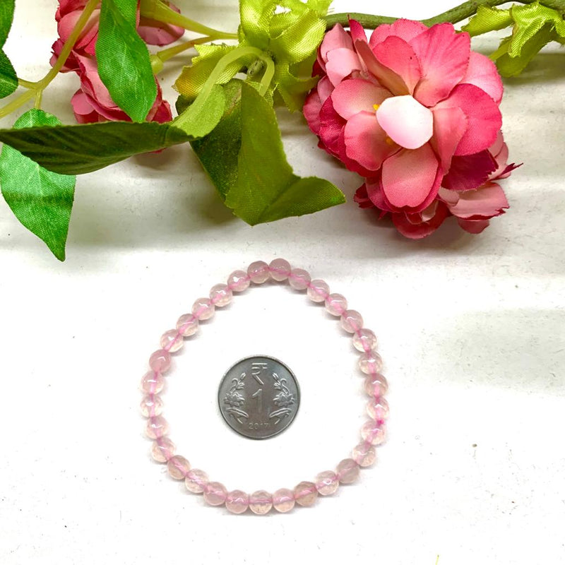 Rose Quartz Bracelet (Love and Romance)