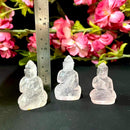 Rose Quartz Sitting Buddha