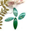 Russian Amazonite Cabochons (Hope and Courage)