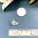 Black Rutilated Quartz Cabochon