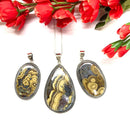 Schalenblende Pendants in Silver (Manifestation & Decision Making)