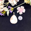 Scolecite Pendant in Silver (Spiritual Evolution)