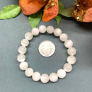 Selenite Round Bead Bracelet (Aura Cleansing)