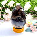 Large Septarian Eggs with Black Calcite (Manage Change)