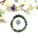 Green Zebra Jasper Bracelet  (Emotional Strength)