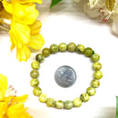Serpentine Round Bead Bracelet (Raise Kundalini Energy)