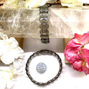 Flat Beads Faceted Bracelets in Healing Crystals