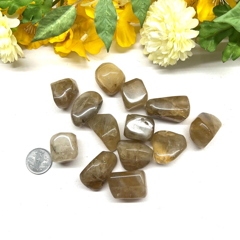 Natural Smokey Citrine Tumble (remove negative thoughts and emotions)