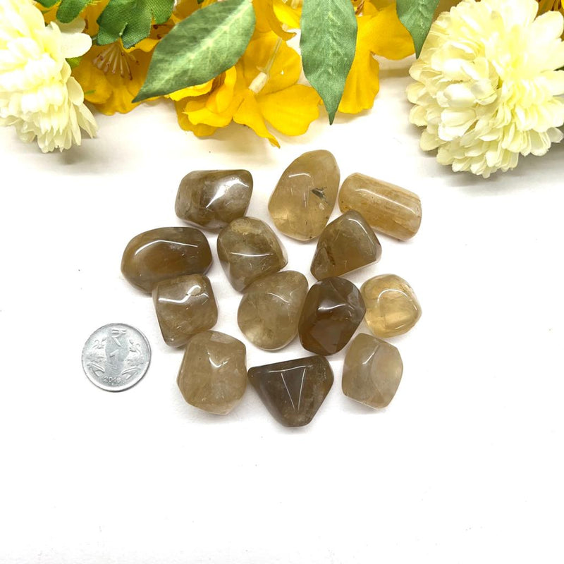 Natural Smokey Citrine Tumble (remove negative thoughts and emotions)