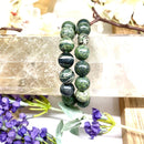 Green Zebra Jasper Bracelet  (Emotional Strength)