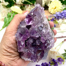 Standing Amethyst Clusters from Brazil AAA Quality (High Vibrations)