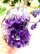 Standing Amethyst Clusters from Brazil AAA Quality (High Vibrations)