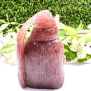 Shiva Head in Strawberry Quartz