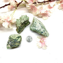 Green Zebra Jasper / Swiss Opal Rough (For healing emotional hurt)