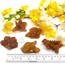 Tangerine Quartz Clusters