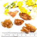 Tangerine Quartz Clusters