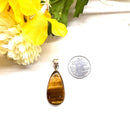 Tiger Eye Pendants in Silver