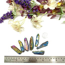 Titanium Aura Quartz Points (Astral Travel)