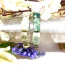 Tree Agate Tumbled Stone Bracelet (Abundance & Nurturing)