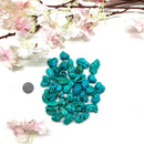 Turquoise (Dyed Magnesite) Tumble (Communication and Forgiveness)