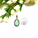 Variscite Pendants in Silver (Love and Calm)