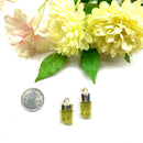 Yellow Apatite Pendants in Silver