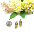 Yellow Apatite Pendants in Silver