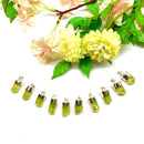 Yellow Apatite Pendants in Silver