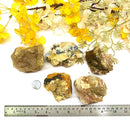 Yellow Fluorite Clusters from Morocco