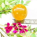 Yellow Calcite Sphere
